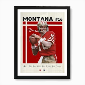 Joe Montana Póster