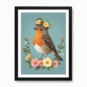 Robin 5 Art Print