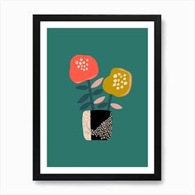 Polka Polka Art Print