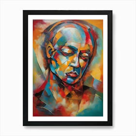 Portrait Of A Man Art Print