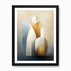 2024 May Poster Canvas Scandi Abstract Pp 8 Art Print