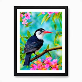 Lark Tropical bird Art Print