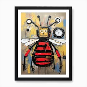 Street Bee Art Print