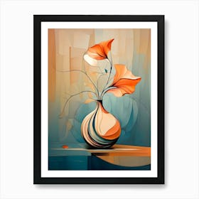 Flowers In A Vase 123 Art Print