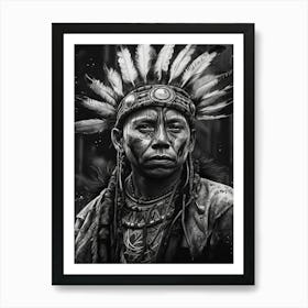 Native American Man Art Print