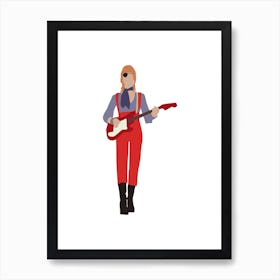 David Bowie Ziggy Stardust Art Print