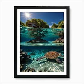 Tahiti Art Print