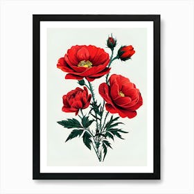 Red Poppy 1 Art Print