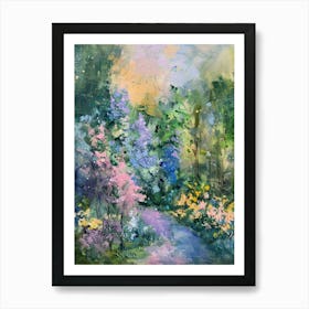  Floral Garden Wild Bloom 7 Art Print