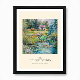 Cottage Garden Poster Garden Melodies 9 Art Print