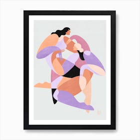 Shape Play 1 Art Print