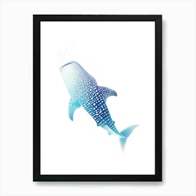 Whale Shark Art Print