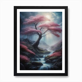 Tree Of Blossoms Print Art Print