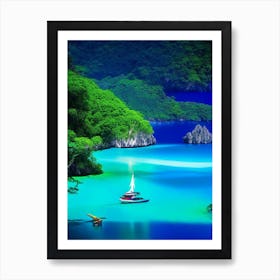 Mergui Archipelago Myanmar Pop Art Photography Tropical Destination Poster