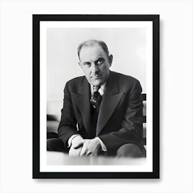 Counterfeiter Victor Lustig Art Print