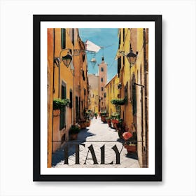 Italy Travel Poster, Circe Denyer Art Print