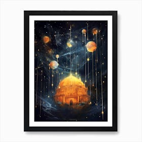 Fantasy Orion Celestial Art Print