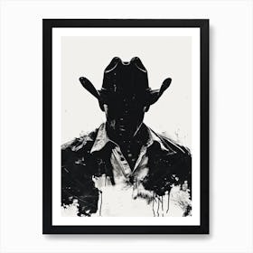 The Cowboy’s Simplicity Art Print