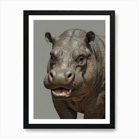 Hippo 18 Art Print