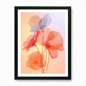 Dreamy Inflatable Flowers Nasturtium 3 Art Print