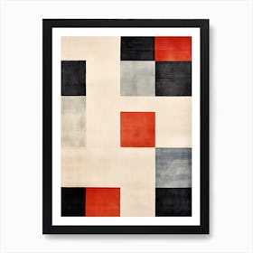 Geometric Stardust of the Mid-Century Art Print