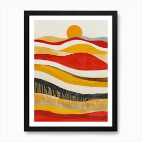 'Sunrise' 55 Art Print