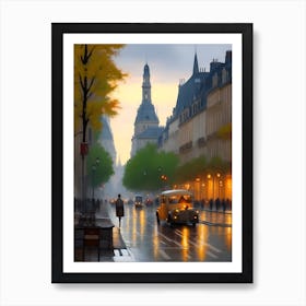 Default A Scenic Painting Like Antoine Blanchard Boulevard De 0 00004a46 7325 4173 A9c1 05b8651cb8cb 1 Art Print