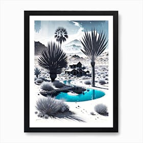 Desert Landscape 8 Art Print