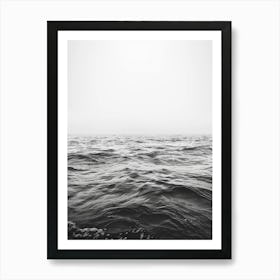 Black And White Seascape 1 Art Print