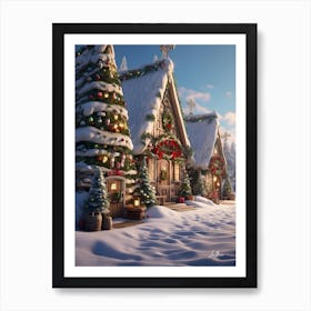 Christmas Village 1 Poster