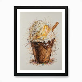 Ice Cream 15 Art Print