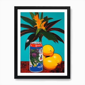 Paradise Flower Still Life 3 Pop Art  Art Print