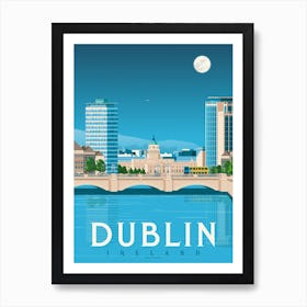 Dublin Ireland Art Print