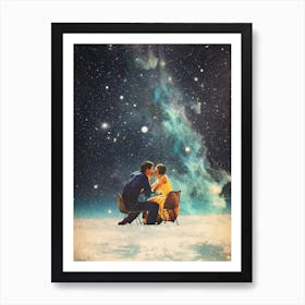 Ill Take You To The Stars For A Second Date Art Print