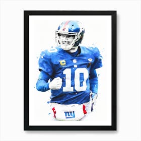 Eli Manning New York 1 Art Print