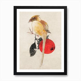 Bird, From Album Of Sketches, Katsushika Hokusai Art Print