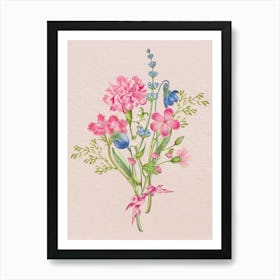 Bouquet Of Flowers 29 Art Print