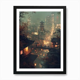 Tokyo Art Print