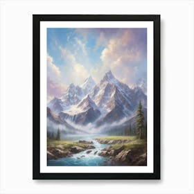 Mountain Landscape 1 Art Print