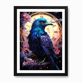 Crow Forest Art Print