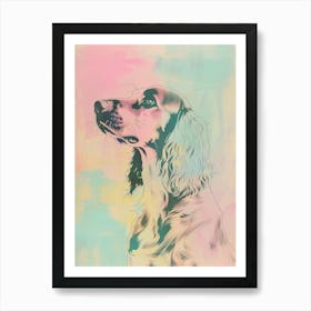 Gordon Setter Dog Watercolour Illustration Art Print