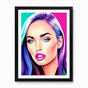 Megan Fox Pop Movies Art Movies Art Print