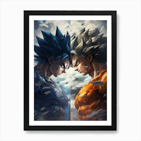 Dragon Ball Z Wallpaper 29 Art Print