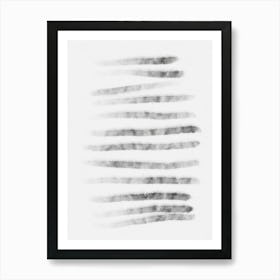 Brushstrokes Art Print