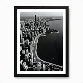 Chicago Skyline 1 Art Print