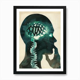 Man'S Brain Art Print