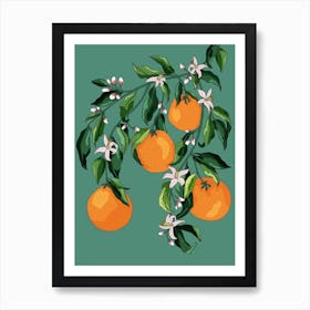 Orange Blossom Art Print