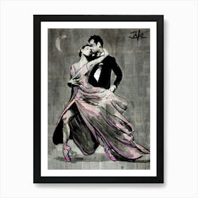 And We Danced 1 Art Print