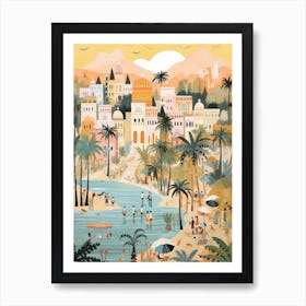 Cairo Egypt 1 Illustration Art Print