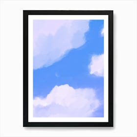 Clouds Art Print